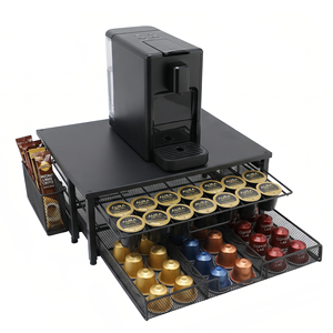Soporte para Cápsulas de Café al por Mayor con Cajones, Estante Metálico para Almacenamiento de Cápsulas de Café K Cup <span class=keywords><strong>Nespresso</strong></span> - Product Image 1