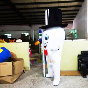 Guangzhou Enjoyment CE Sombrero de nuevo diseño con disfraz de Mascota de diente adulto disponible a precios bajos en línea - Product Image 2