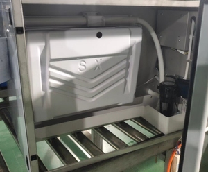 Máquina de Hielo NES-350C-8 Refrigerada por Agua y Aire, 350 kg, para Cafeterías y Tiendas, Empacadora de Hielo - Product Image 3