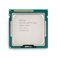 LGA 1155 I5 3550 Cpu 2400 6400 6500 6600T Socket 3.2g Computer 4670 Cpu