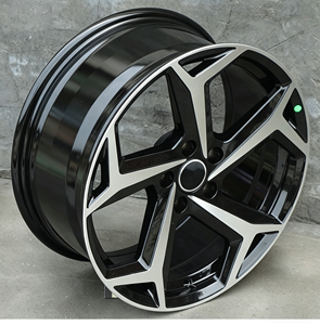 Jantes en aluminium YQ fabriquées en Chine, 15, 16, 17, 18 pouces, PCD 5X112, OEM, multi-rayons, noires, MF pour Golf, <span class=keywords><strong>Polo</strong></span>, Magotan, Passat - Product Image 4