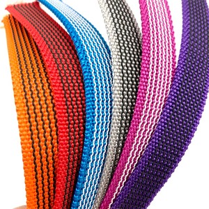 Tùy Chỉnh 20Mm Chống Trượt <span class=keywords><strong>PP</strong></span> Grip Cao Su Vải Băng Dây Đeo Cho Chó Dây Xích Vật Nuôi Thắt Lưng - Product Image 1