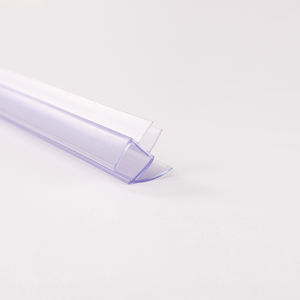 Bande d'étanchéité inférieure <span class=keywords><strong>pour</strong></span> <span class=keywords><strong>cabine</strong></span> <span class=keywords><strong>de</strong></span> <span class=keywords><strong>douche</strong></span> <span class=keywords><strong>joint</strong></span> <span class=keywords><strong>de</strong></span> porte <span class=keywords><strong>de</strong></span> <span class=keywords><strong>douche</strong></span> en vinyle à double ailette en pvc sans cadre - Product Image 2