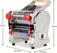 Machine à pâtes manuelle commerciale, pour pâtes épaisses et fines, et pour la fabrication de croûtes de raviolis, automatique