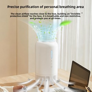 <span class=keywords><strong>Purificateur</strong></span> <span class=keywords><strong>d</strong></span>'<span class=keywords><strong>air</strong></span> HEPA H13 électrique en plastique pour bureau, avec commande tactile, filtre à charbon actif, écologique et silencieux - Product Image 3