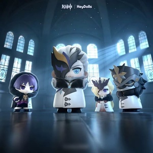 Genuino Suplay Genshin Fatui presagio scatola cieca Mihoyo gioco Anime Figure da collezione Merchandise mistery Box regali ornamenti - Product Image 3