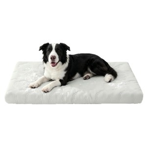 Hunde-Kühlmatte aus Memory-Schaum mit Nackenstützender Wolkenstruktur Wasserdichte Ganzjahres-Schlafmatte für Haustiere - Product Image 5