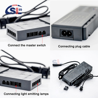 Interrupteur tactile infrarouge super pratique et facile à utiliser pour armoire de commande centralisée DC12V 24V, pour éclairage LED, porte, armoire, placard