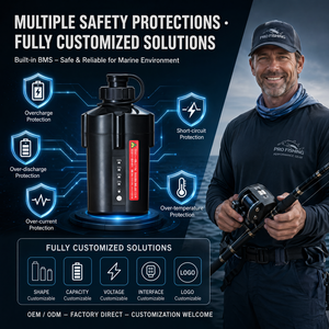 Pack de batteries Li-ion personnalisé pour <span class=keywords><strong>moulinet</strong></span> de pêche électrique 3500mAh-10000mAh compatible avec <span class=keywords><strong>Daiwa</strong></span> <span class=keywords><strong>Shimano</strong></span> <span class=keywords><strong>Daiwa</strong></span> Ikuda OEM - Product Image 5