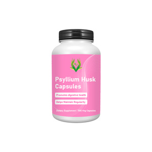 Cápsulas de Psyllium Husk que Promueven la Salud Digestiva, Hipromelosa, Control del Apetito, Regularidad Intestinal, Cápsulas Vegetales de Psyllium Husk - Product Image 1