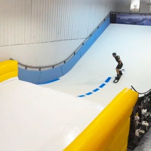 Tappeto da scivolo colorato in plastica per sci e snowboard, tappeto da scivolo a secco, tappeto da sci a secco, pista da sci a secco - Product Image 4