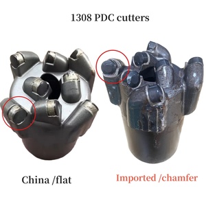 56mm Flat Top Reinforced Sintered Body PDC Bit with 1308 <b>Cutters</b> for Mining Jackdrill Drill Rig - Product Image 3