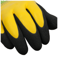 Guantes de Seguridad XINGYU de Calibre 15, Resistentes a Cortes, de HPPE Acrílico, con Revestimiento de Látex Arenoso, Resistentes al Frío, para Almacenes Frigoríficos, Térmicos, Invernales, Anti-Corte