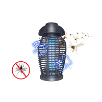 Lampe anti-moustiques électrique à brancher, durable et longue durée de vie, couverture à 360 degrés, avec minuterie, piège à insectes pour intérieur