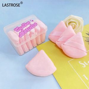 Wholesale Soft <b>Makeup</b> Powder Puffs Polorful Triangle <b>Makeup</b> Sponge Powder Puff for <b>Makeup</b> Foundation OEM Box - Product Image 1