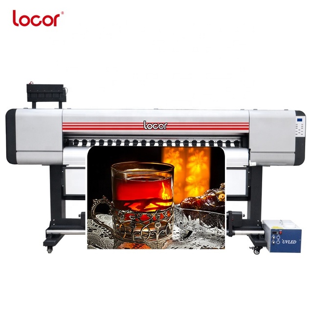 Famous New Model 180cm Uv Led Roll to Roll Printer 4pcs Display Stand Photo Paper Printer
