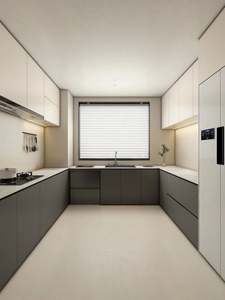 High-End Quality Veneer Kitchen Cabinets Spacious and Simplified Build <b>Cupboard</b> Household Layout for the Kitchen - Product Image 2