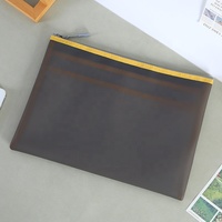 Sac de rangement pour documents A4 Startrichest en TPU, imperméable, avec poignée, fermeture éclair transparente, sac de rangement multifonctionnel pour outils