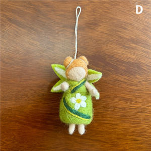 Muñeca de Hada de Fieltro Personalizada al por Mayor, Linda, Hecha a Mano en Nepal, de Lana, Acabada, Adorno, Set de Muñecas de Hadas Bailarinas - Product Image 6