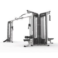 Équipement de gymnastique Machine de gymnastique multifonction musculation équipement de fitness station 5 stations multi jungle commerciale