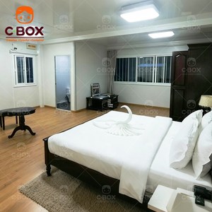 Cbox Wholesale Prefab Hotel Resort 3-Story Office Buildings Modern Suite Modular Apartment Flat Pack <b>Container</b> House - Product Image 4