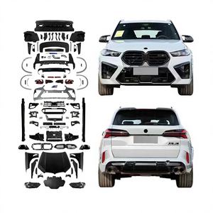 F95 X5M G05 LCI Style kit corpo largo per <span class=keywords><strong>BMW</strong></span> SUV <span class=keywords><strong>X5</strong></span> <span class=keywords><strong>E70</strong></span> coperchio <span class=keywords><strong>paraurti</strong></span> anteriore posteriore <span class=keywords><strong>paraurti</strong></span> minigonne laterali sopra la griglia parafango - Product Image 1