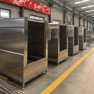 Laveuse de chariots <span class=keywords><strong>à</strong></span> viande haute performance, <span class=keywords><strong>machine</strong></span> de nettoyage de <span class=keywords><strong>bacs</strong></span> industriels, système de lavage en acier inoxydable - Product Image 6