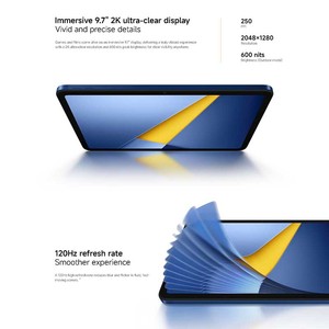 Xiaomi POCO pad C1 6+128G 10.1 Inch <b>Tablet</b> PC Android 13 Octa Core Wi-Fi USB Type C 6GB RAM 128GB Storage Entertainment - Product Image 3