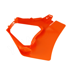 YHMOTO หน้ากากไฟหน้าพลาสติก ABS สำหรับ KTM EXC 2019 2022 สีขาวสีส้มสีดำ - Product Image 5