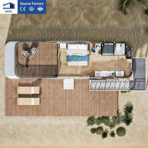 SQXC Casa Cápsula <span class=keywords><strong>de</strong></span> <span class=keywords><strong>Lujo</strong></span> Moderna Prefabricada <span class=keywords><strong>de</strong></span> Dos Pisos <span class=keywords><strong>de</strong></span> 40 pies con Cocina, Diseño Transpirable y Apartamento <span class=keywords><strong>de</strong></span> 5 Años <span class=keywords><strong>de</strong></span> Garantía - Product Image 3