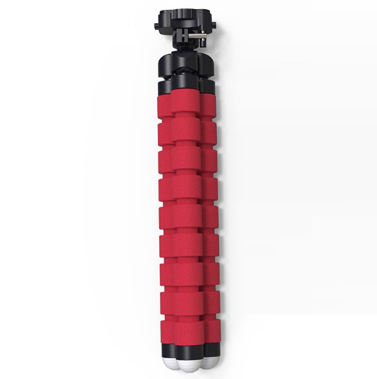 Octopus Black Flexible Plastic Tripods with Bubble Level for Camera Support