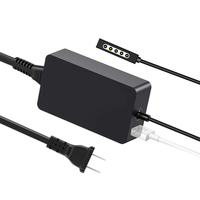 Kabbol 12V 3.58A 48W Adaptateur secteur CA DC pour ordinateur portable Chargeur pour Surface Pro 1/2/RT, Alimentation de remplacement avec port USB 5V/1A