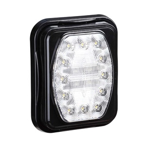 100% étanche ADR 10-30V Rectangle camion remorque bateau combinaison <span class=keywords><strong>feu</strong></span> arrière DI <span class=keywords><strong>Stop</strong></span> LED feux de remorque - Product Image 4