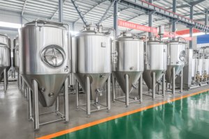 Nouvelle <span class=keywords><strong>machine</strong></span> de production de bière Kombucha TonSen 500L 1000L, cuve sous <span class=keywords><strong>pression</strong></span> contrôlée par PLC, pompe, microbrasserie haute productivité - Product Image 3