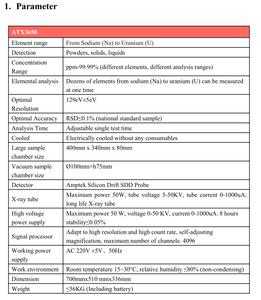 Analizador de Fluorescencia de Rayos X OPTOSKY ATX3650 Adopta el Sistema de Procesamiento de Señales SES Desarrollado Independientemente - Product Image 3