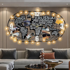 Decoración del hogar para sala de estar, decoración de pared con <span class=keywords><strong>mapa</strong></span> del mundo creativo nórdico de alta calidad - Product Image 5