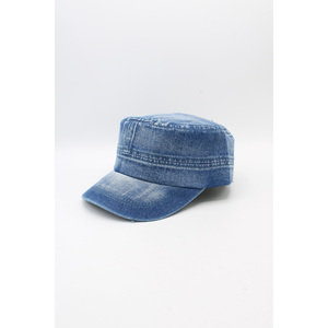 Casquette en tissu denim classique 15103 pour hommes et femmes, décontractée, pour l'extérieur, usage quotidien, mode, couvre-chef réglable, quatre saisons, sérigraphie - Product Image 4