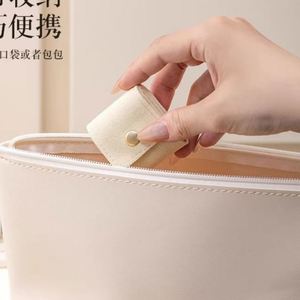 Mini Travel Jewelry Organizer Pouch Waterproof Durable Foldable <b>Earring</b> and Ring Storage Bag for Women Stylish and Fashionable - Product Image 3