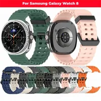 Correa Deportiva Transpirable y Ajustable para Reloj Inteligente con Orificios de Ventilación para Watch 8 40/44mm Classic Ultra, Correa de Silicona Resistente al Sudor