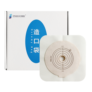 Venta <span class=keywords><strong>de</strong></span> Fábrica <span class=keywords><strong>Barrera</strong></span> Cutánea Hidrocoloide Placa Base <span class=keywords><strong>de</strong></span> 57 mm para Bolsa <span class=keywords><strong>de</strong></span> Colostomía <span class=keywords><strong>de</strong></span> Dos Piezas - Product Image 1