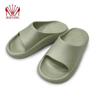 Pantuflas de plataforma EVA a la moda con suela acolchada gruesa y suave, diseño ligero para interiores y exteriores, pantuflas tipo flip-flops para toda la familia - Product Image 5