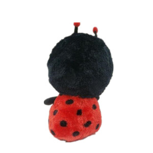 Graziosa Peluche di Ape Nera e Rossa, Giocattolo Morbido Imbottito all'Ingrosso - Product Image 6
