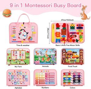 Tavola Montessori Sensoriale Unisex con Logo Personalizzabile Gioco Educativo <span class=keywords><strong>per</strong></span> Bambini da 2 a 4 Anni Nuovo Regalo Perfetto - Product Image 2