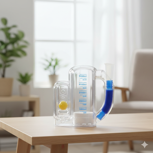 Spiromètres à balle unique, appareil d'entraînement respiratoire médical, spiromètres à balle unique - Product Image 4