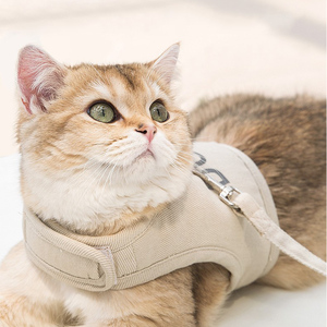 <strong>Cat</strong> Reflective Tactical and Collars Macrame Surf Board Reflective Tactical Wiring No Pull Lighter Pet Set Leash Dog <strong>Harness</strong> - Product Image 2