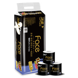 Toilettenpapier, 140g 4-lagiges Klopapier, 10 Rollen pro Packung, Anpassbar, Preiswert, Hochwertig - Product Image 1