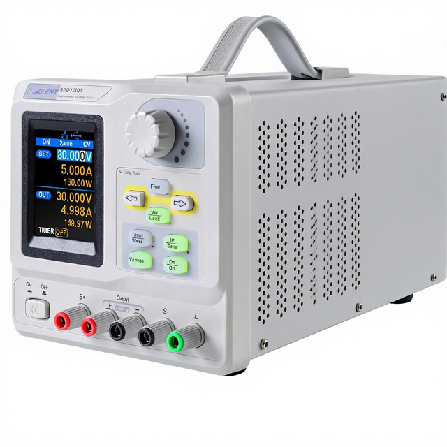 Siglent Technologies SPD1305X Programmable DC Power Supply 1 Channel 30V/3A 150W 220V Input for Industry Use