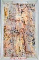 Dalle de quartzite cosmopolite FANCY STONE Crystal, pierre translucide polie de luxe pour comptoir, mur d'accentuation et design rétroéclairé