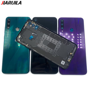 Boîtier de batterie en gros, couvercle <span class=keywords><strong>arrière</strong></span> de batterie pour <span class=keywords><strong>Huawei</strong></span> Y6P <span class=keywords><strong>P</strong></span> <span class=keywords><strong>Smart</strong></span> <span class=keywords><strong>2019</strong></span> avec boutons latéraux d'alimentation et de volume, remplacement - Product Image 1