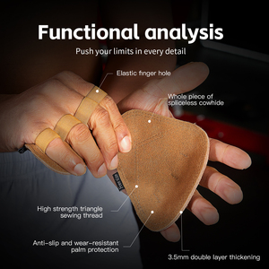 1 par de <span class=keywords><strong>guantes</strong></span> de fitness con empuñaduras de elevación resistentes al desgaste, <span class=keywords><strong>guantes</strong></span> de entrenamiento de gimnasio, almohadillas de elevación para levantamiento de pesas, <span class=keywords><strong>calistenia</strong></span>, levantamiento de pesas - Product Image 6